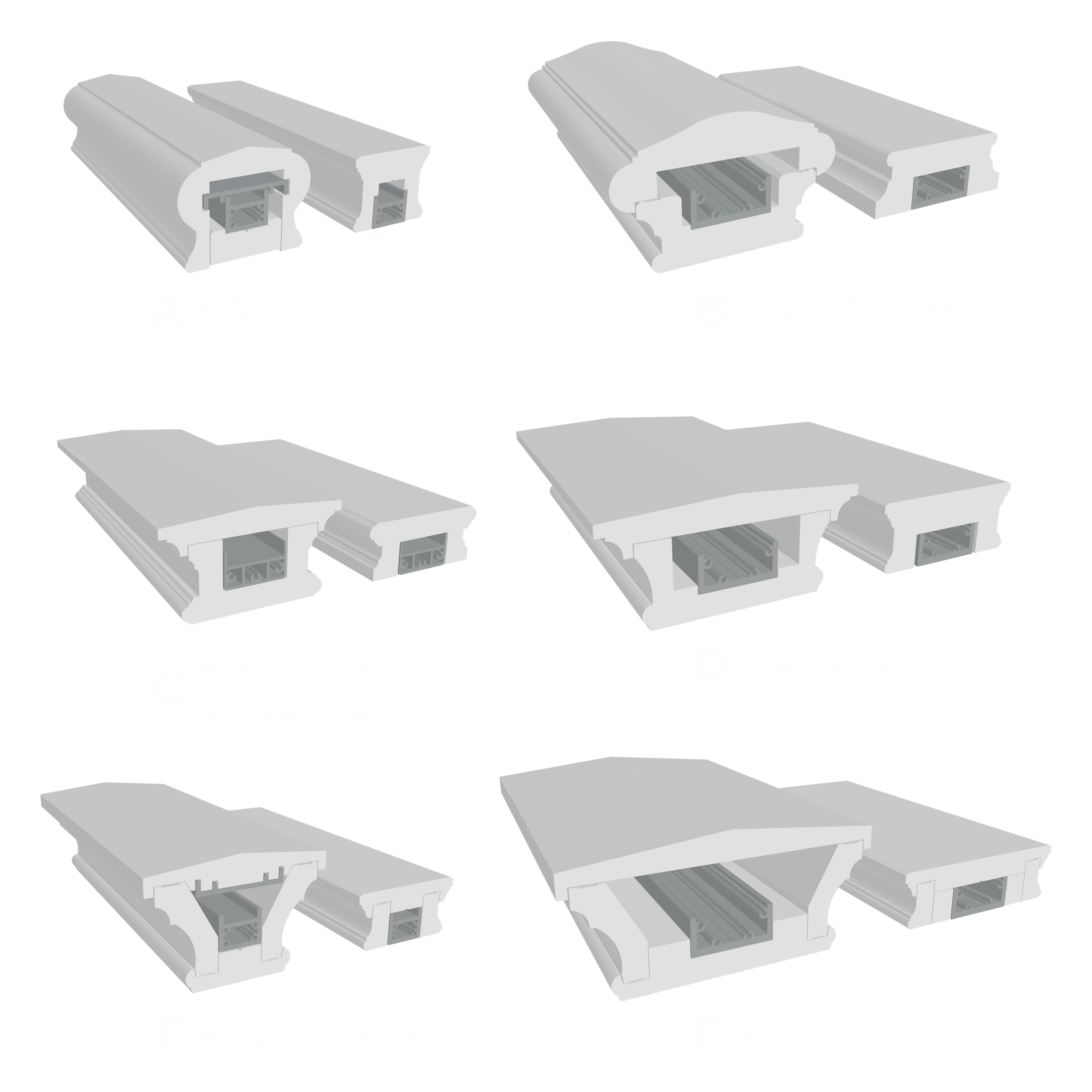 Premium Horiz Rail Sets