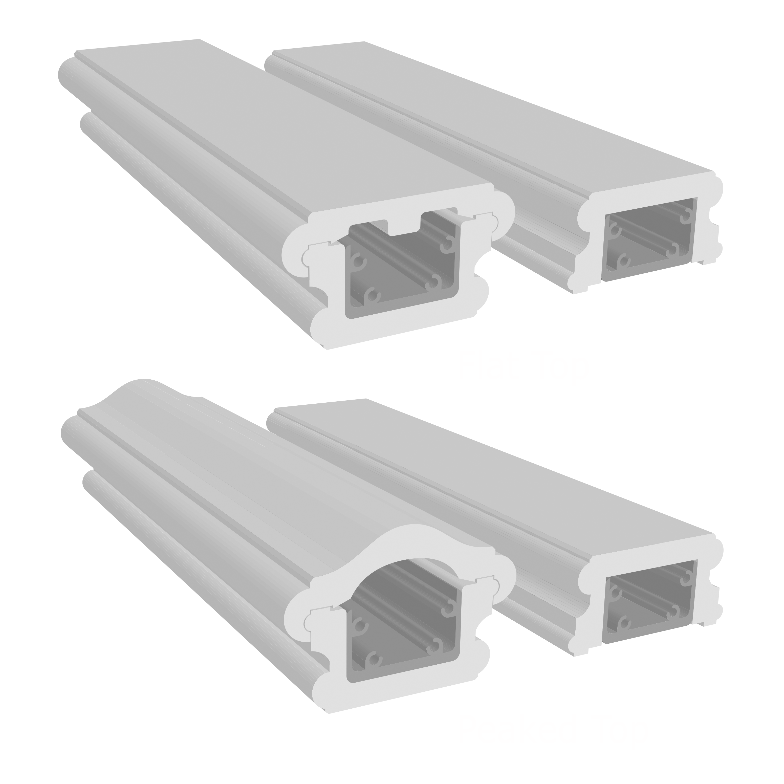 Standard Radius Rail Set