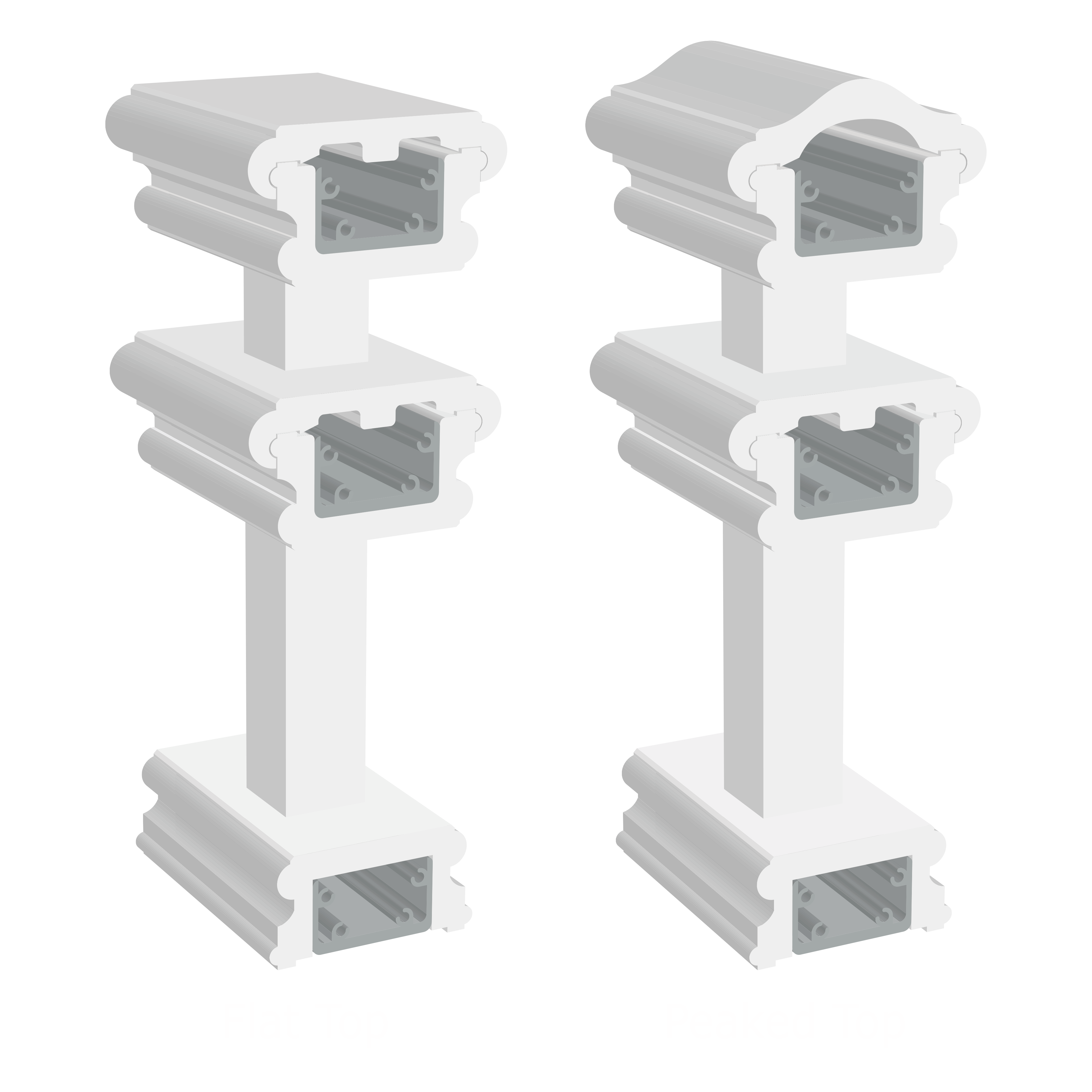 Standard Three Line Rail Kit